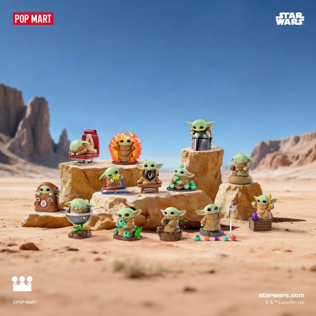 Grogu Tiny But Mighty Series Figures by POP MART