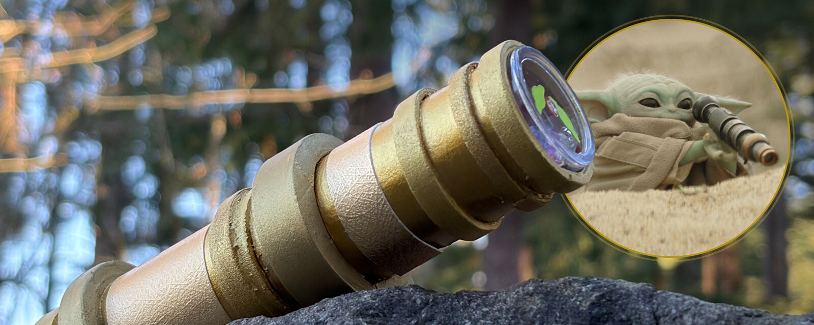 Take a Peek Through Grogu’s Kaleidoscope Inspired by The Mandalorian and Grogu