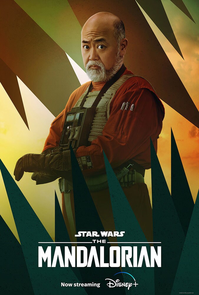 The Mandalorian Season 3 Carson Teva Character Poster