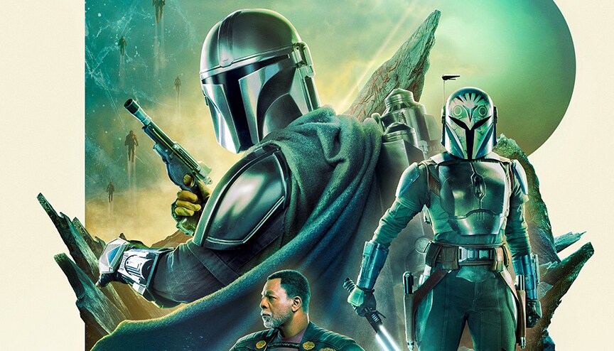 The Mandalorian Compilation Poster