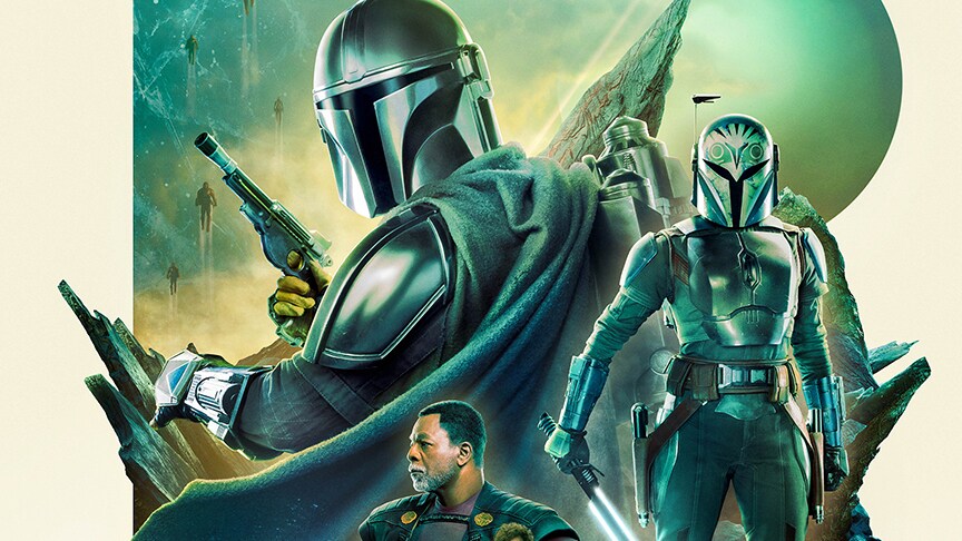 The Mandalorian Season 3 Poster: Din Djarin and Grogu Take Flight