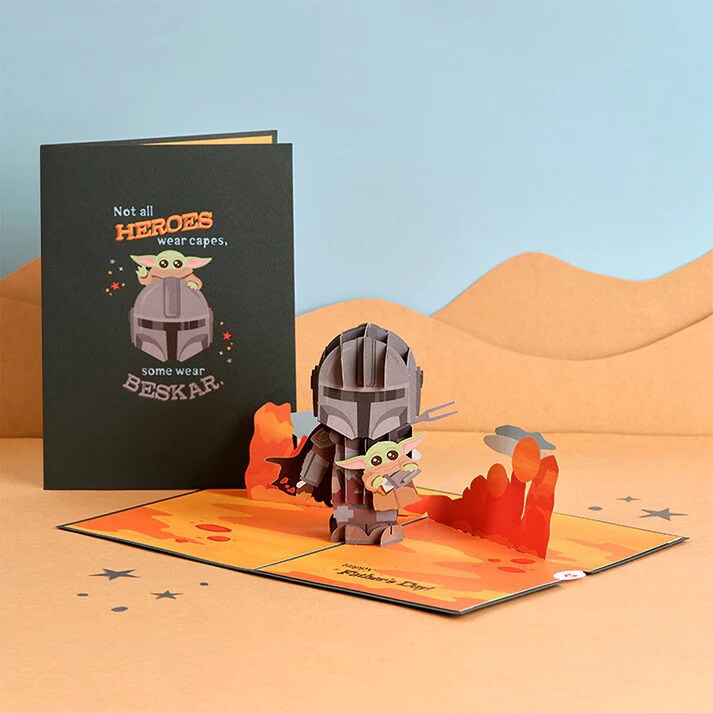 The Mandalorian Pop-Up Card by Lovepop