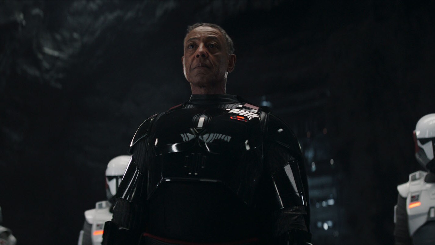 A still of Moff Gideon from The Mandalorian Season 3