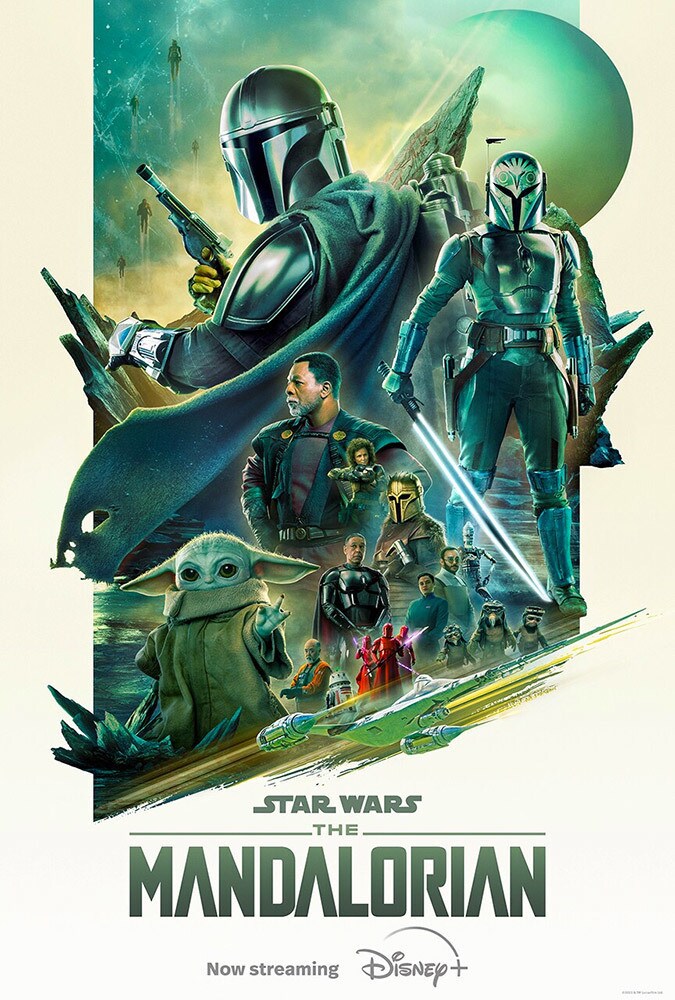 The Mandalorian Season 3 poster.