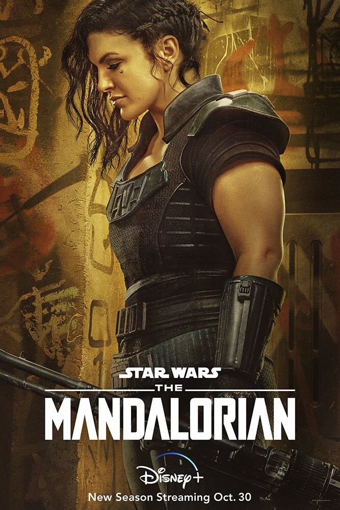 The Mandalorian Season Two character poster - Cara Dune