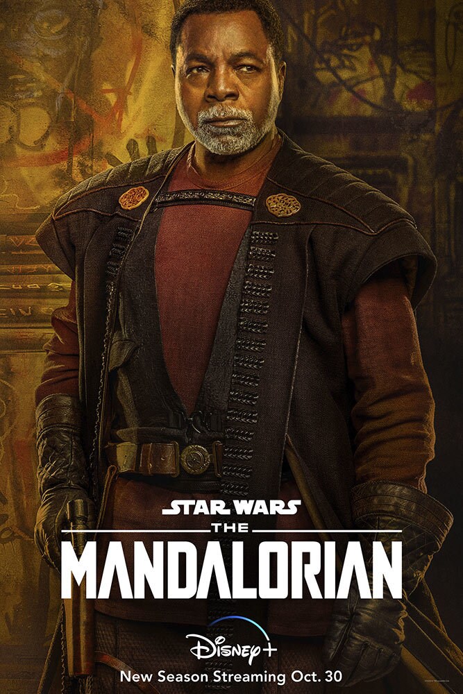 The Mandalorian Season Two character poster - Greef Karga