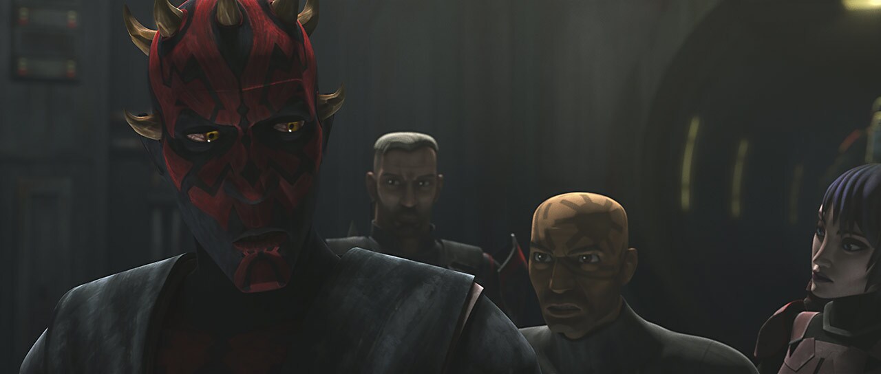 Maul rants to the clone, talking about "the plan," and grows angry that he was "cast aside." He o...