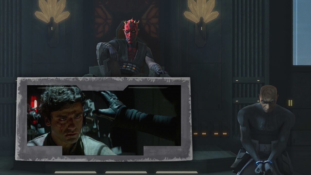 While interrogating ARC trooper Jesse, Maul employs an invasive mind-reading trick similar to one...