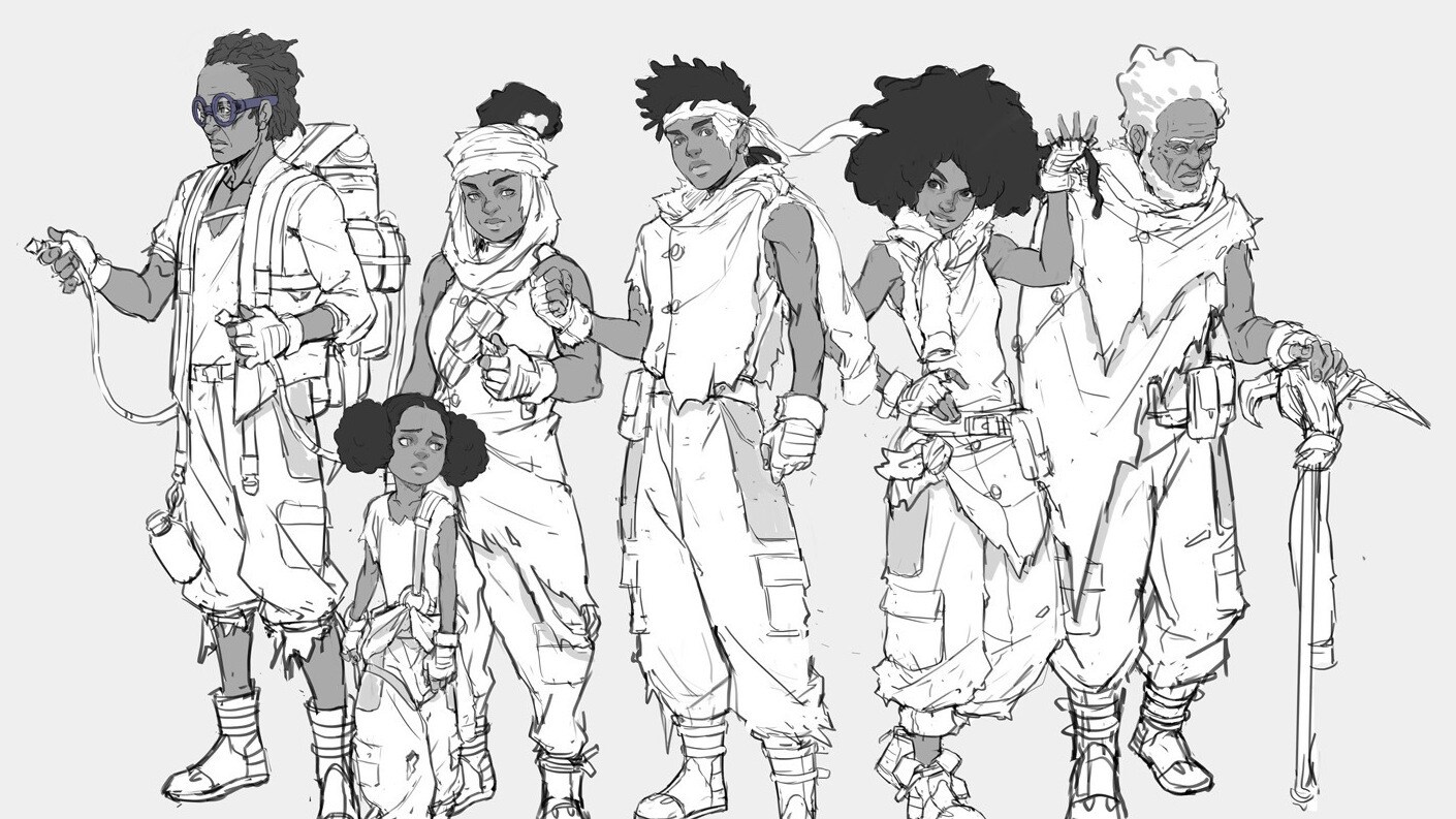 "The Pit" Concept Art Gallery | Visions Volume 2