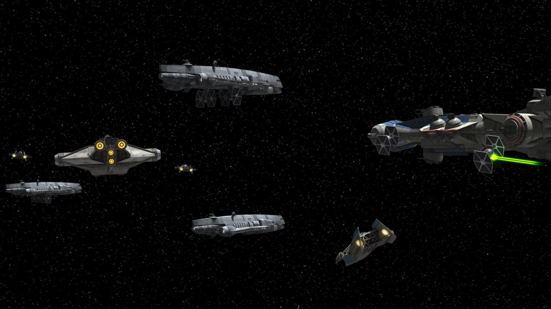 Now linked with a larger rebel cell, our heroes lead a mission to steal cargo from an Imperial co...