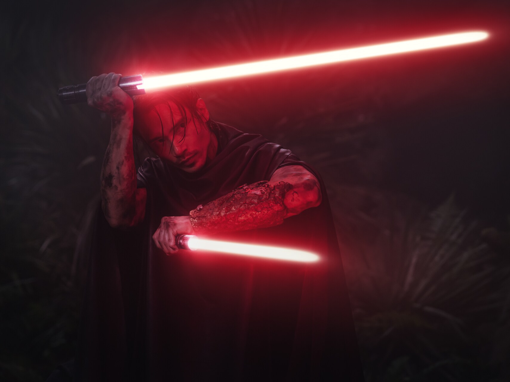 Dark shops red lightsaber