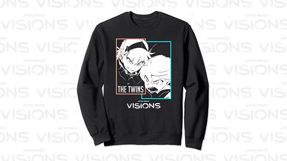 Star Wars Visions The Twins Box Up Sweatshirt