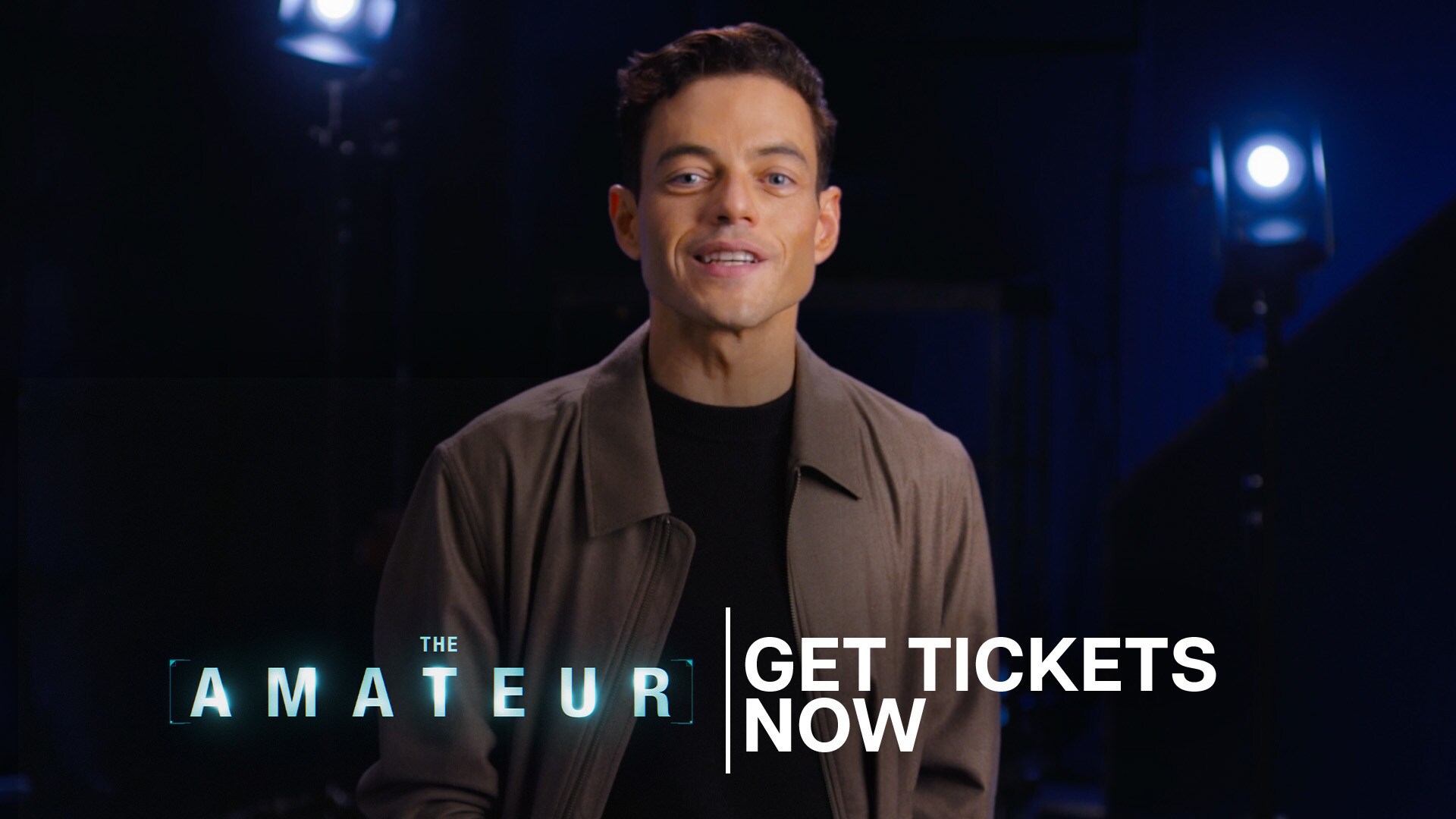Image of actor Rami Malek. | The Amateur | Get tickets now