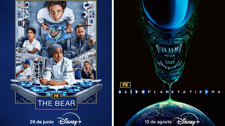 Disney+ anuncia las fechas de estreno de las series de FX The Bear y Alien: planeta Tierra