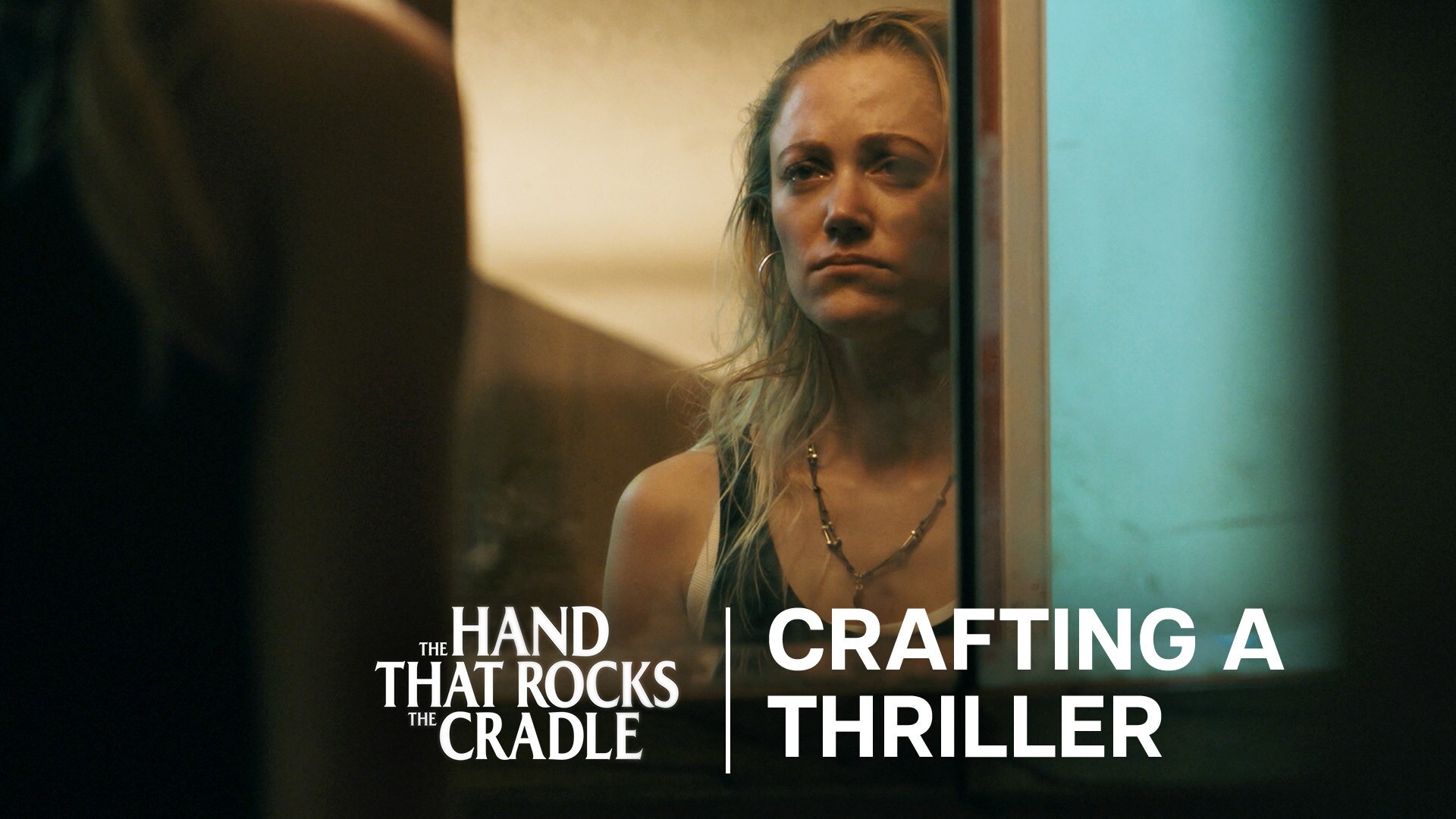 Image of a woman looking at a mirror. | The Hand That Rocks the Cradle | Crafting a thriller