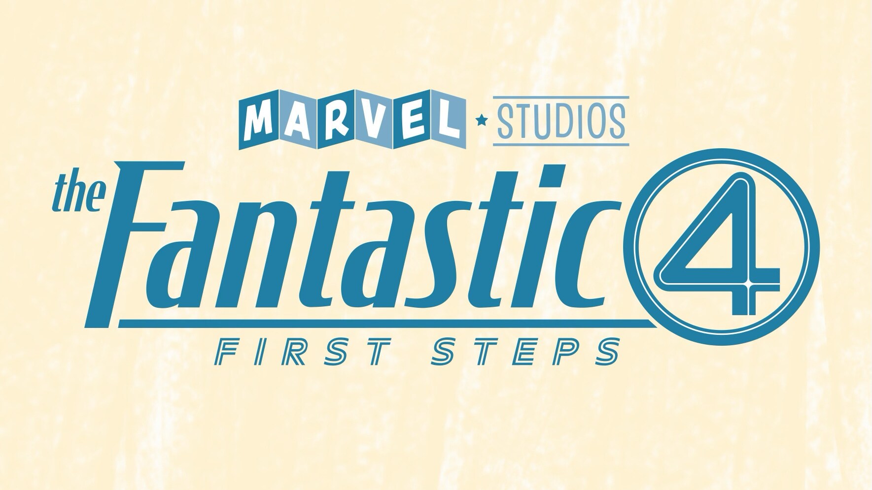 The Fantastic Four: First Steps Title Treatment