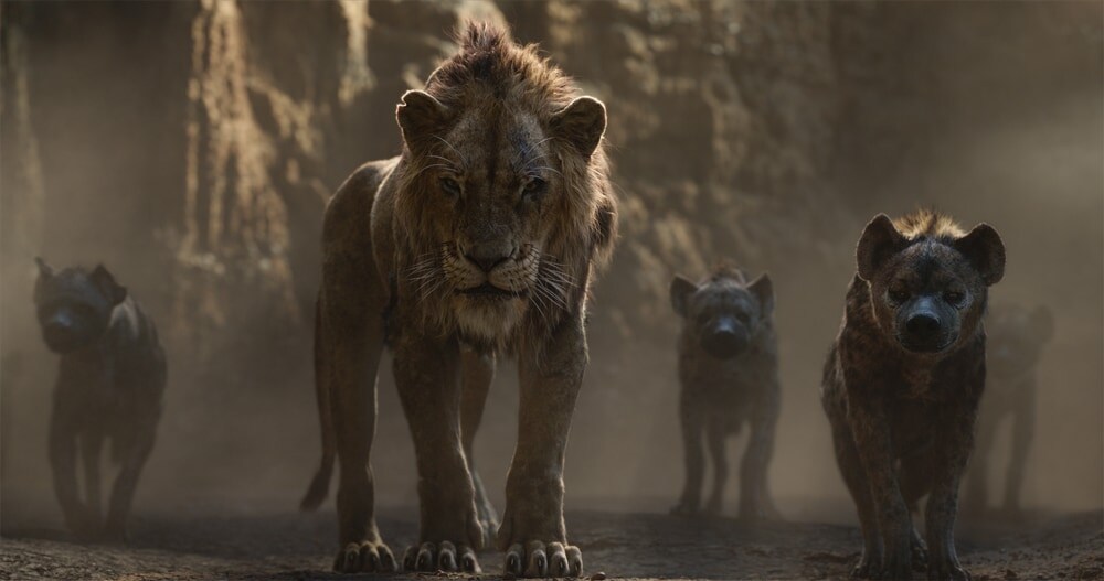 Scar and Hyenas Live action - The Lion King 2019