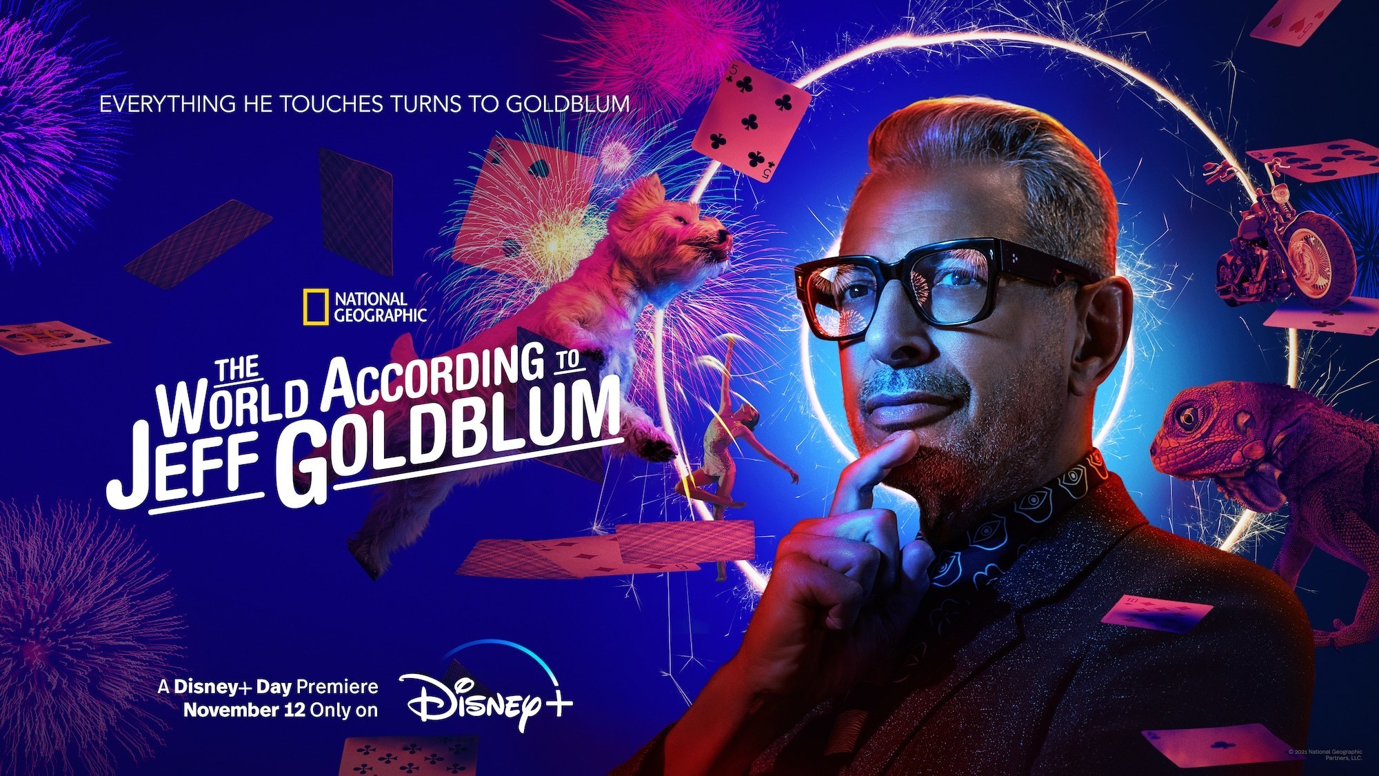IN CELEBRATION OF JEFF GOLDBLUM’S BIRTHDAY, DISNEY+ RELEASES THE OFFICIAL TRAILER AND KEY ART FOR THE SECOND SEASON OF ‘THE WORLD ACCORDING TO JEFF GOLDBLUM’