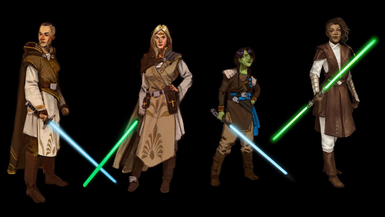 Star Wars: The High Republic - Jedi mission attire concept art