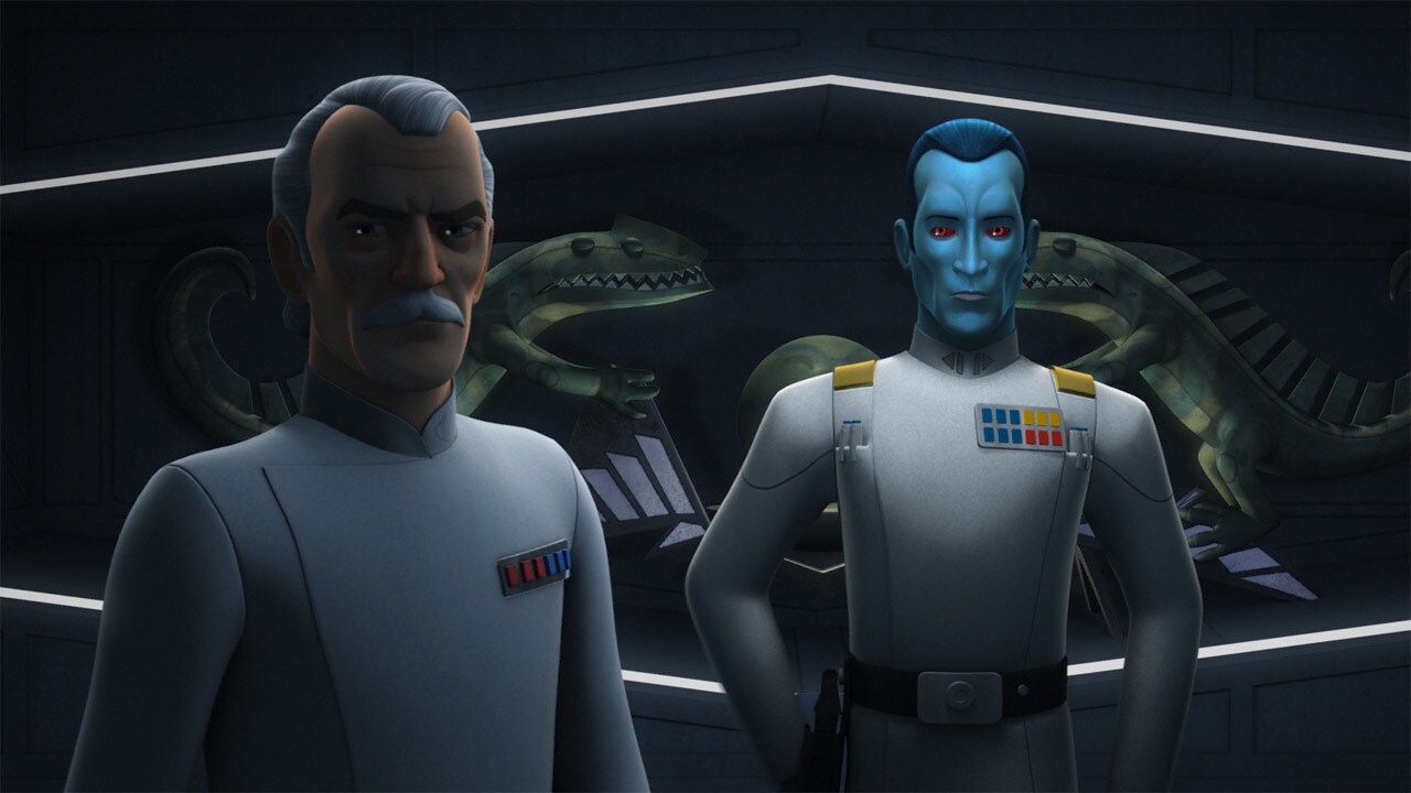 Kallus us commended. In private, however, Thrawn and Yularen have misgivings. Indeed, the Grand A...