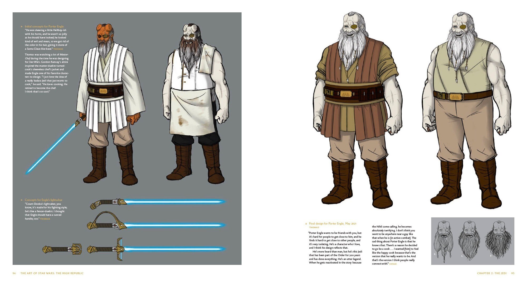 The Art of Star Wars: The High Republic: The Art of Porter excerpt