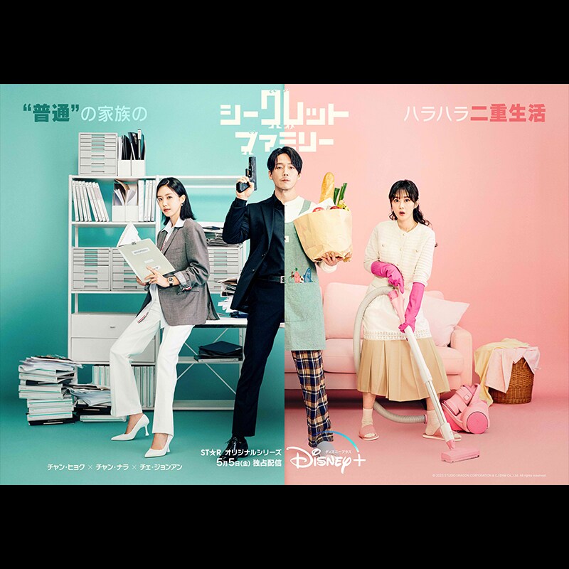 5月5日(金)韓国ドラマ『シークレット・ファミリー』配信開始