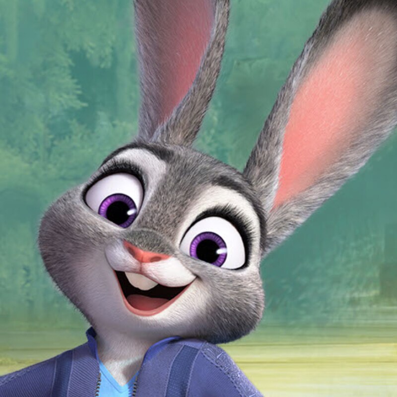 ズートピア ジュディ・ホップス Disney ウサギ耳フード グレー ピンク ジュディ・ホップス｜ズートピア2｜ディズニー公式