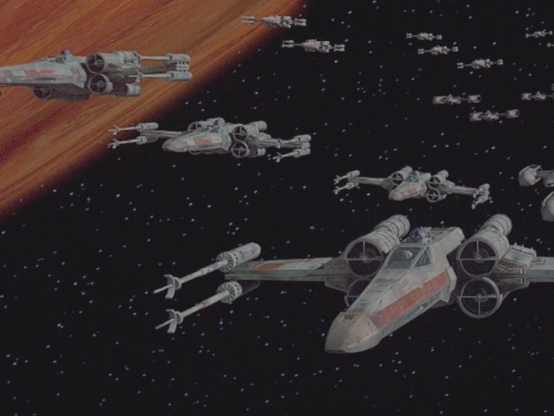 Quote - TIE fighter - "I can't shake him!" 