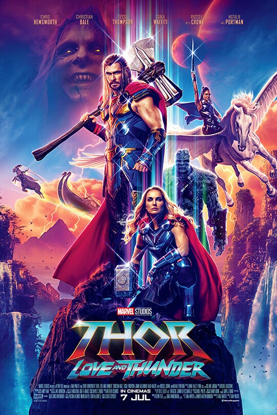The one and only | Marvel Studios | Thor: Love and Thunder | July 8 | movie poster