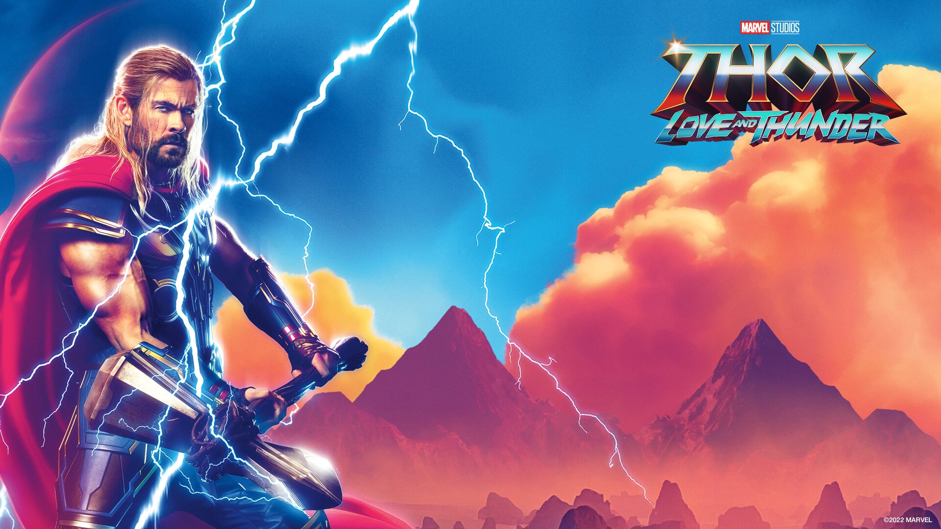 Prepare For The Arrival Of Marvel Studios' Thor: Love And Thunder with  These Electrifying Wallpapers For Your Mobile And Video Calls! | Disney  Singapore