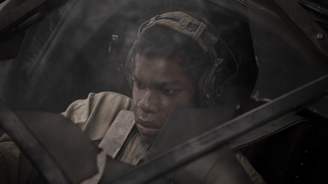 Finn realized he could no longer stay on the sidelines: rather than try to flee the war with Rey,...