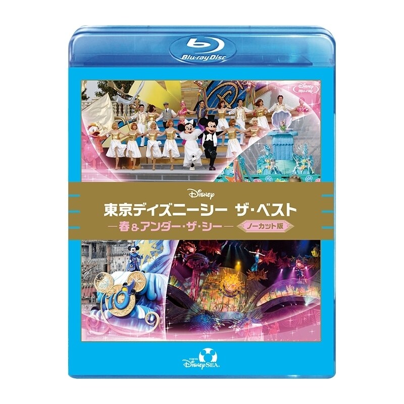 DVD▼東京ディズニーシー ザ・ベスト ノーカット版(4枚セット)春、夏、秋、冬▽レンタル落ち 全4巻