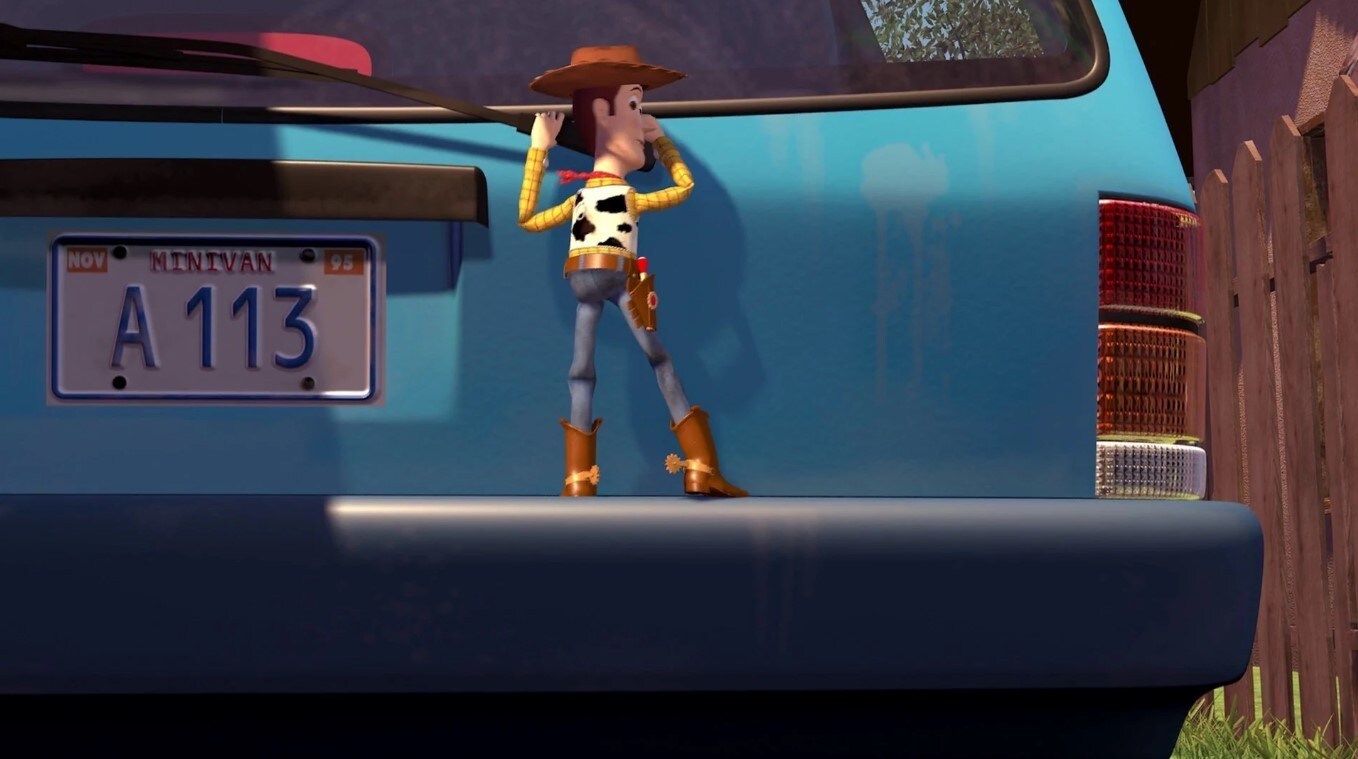 Toy Story easter egg A113