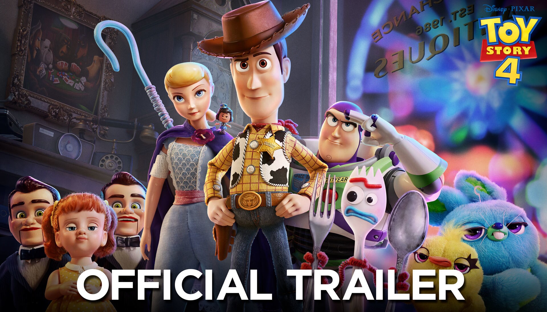 Toy Story 4 - Official Trailer