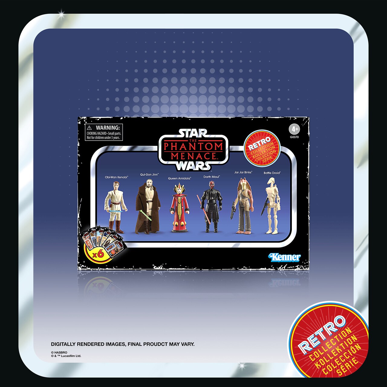 Star Wars: The Phantom Menace Retro Collection Multipack by Hasbro