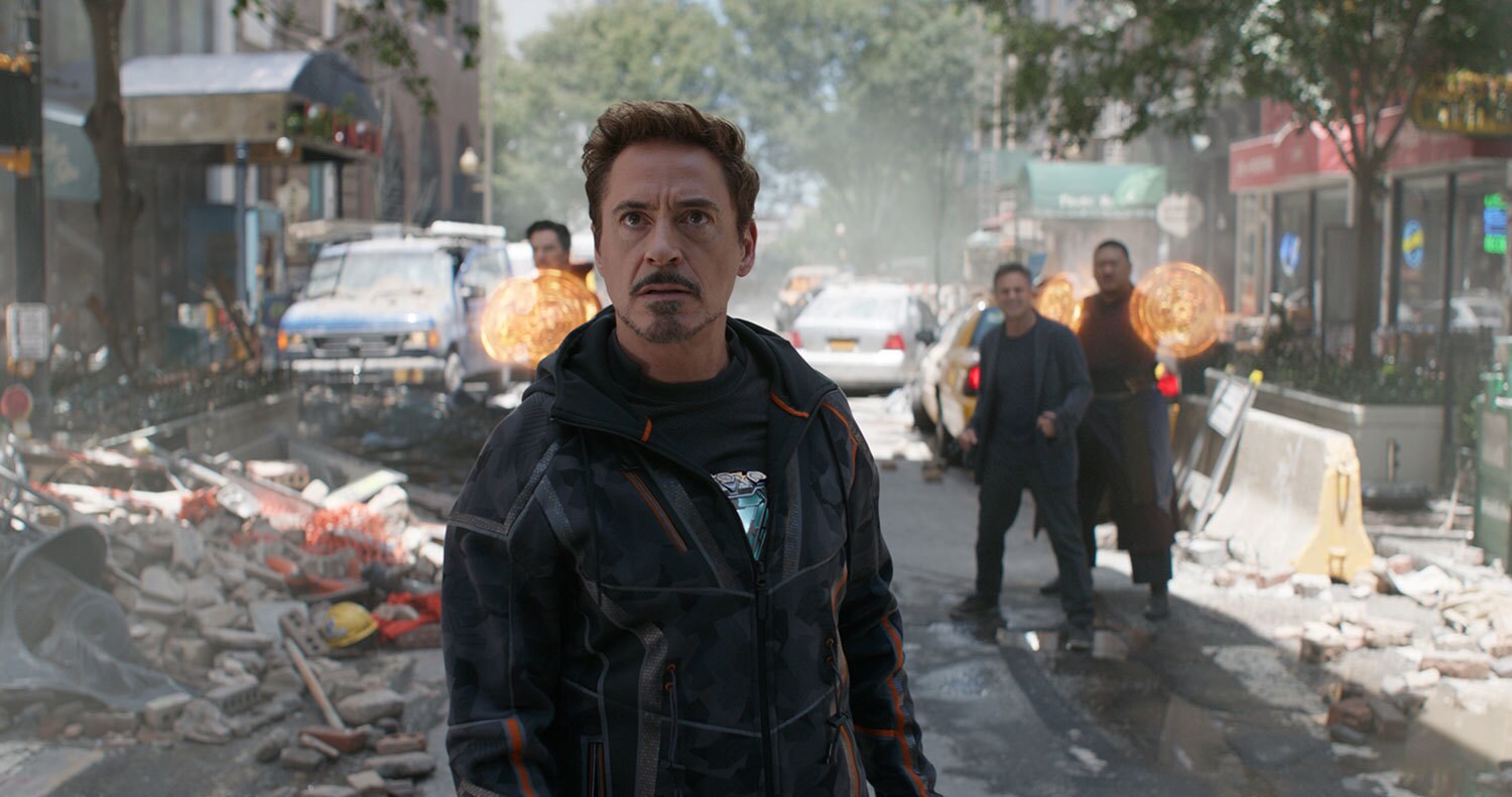 Scene from Avengers: Infinity War