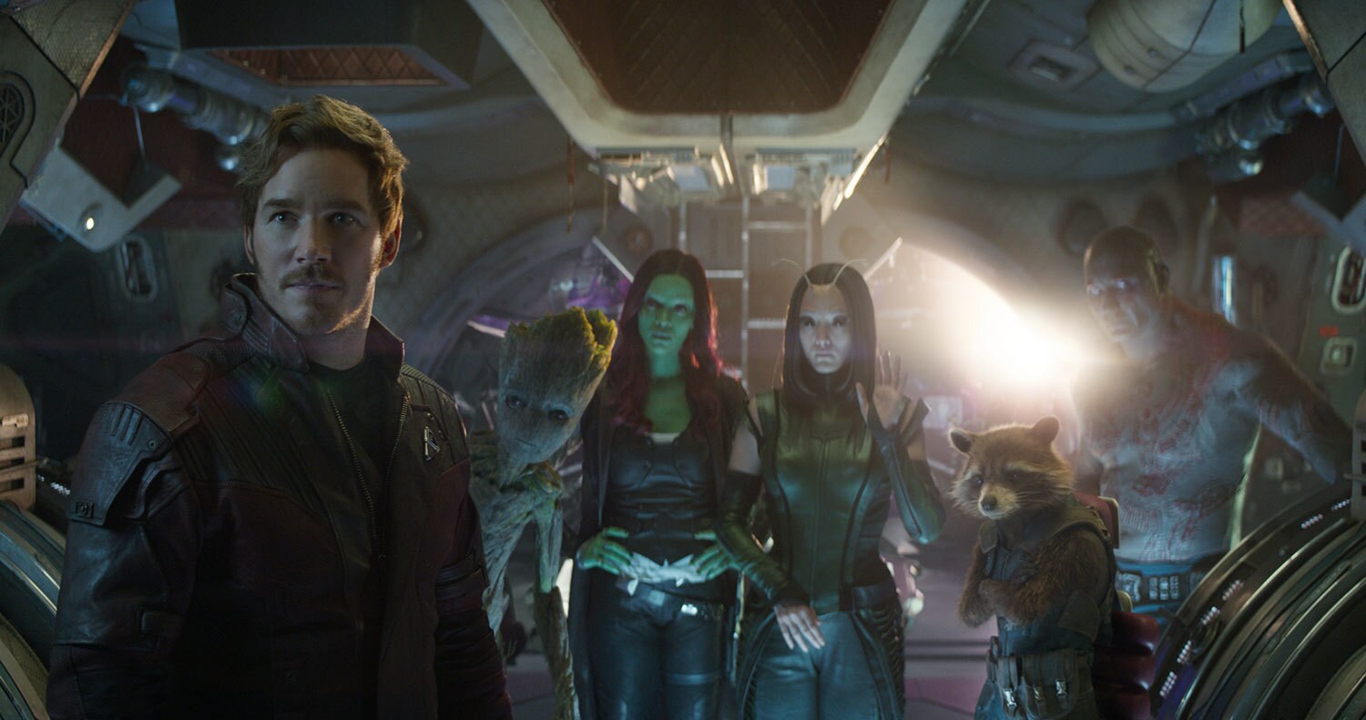 Scene from Avengers: Infinity War