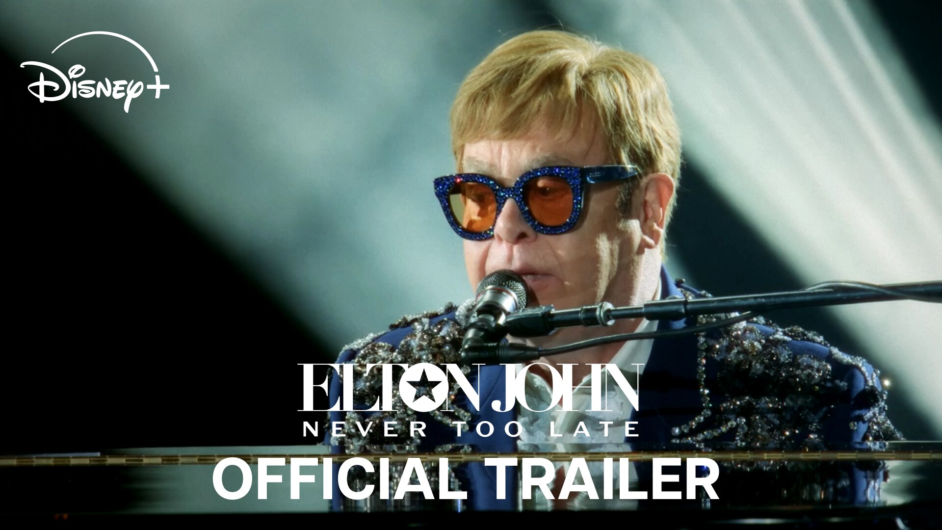 Elton John: Never Too Late - Logos and Key Art