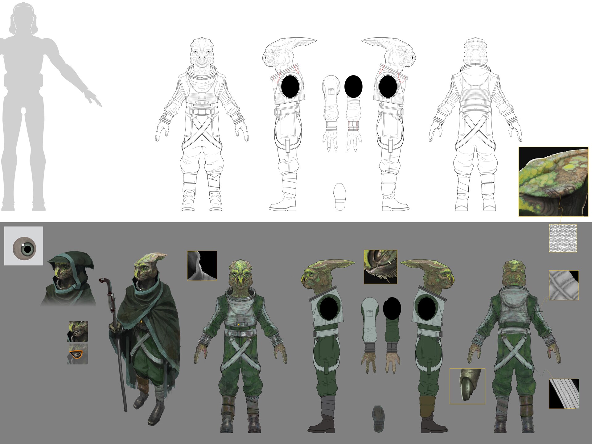 Eeko-Dio Daki concept art by Chris Madden.