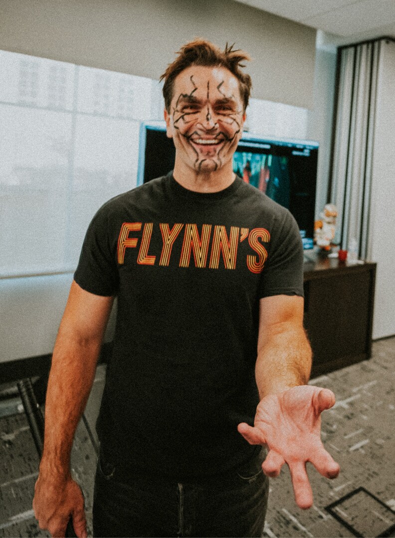 Actor Sam Witwer at Lucasfilm headquarters in San Francisco.