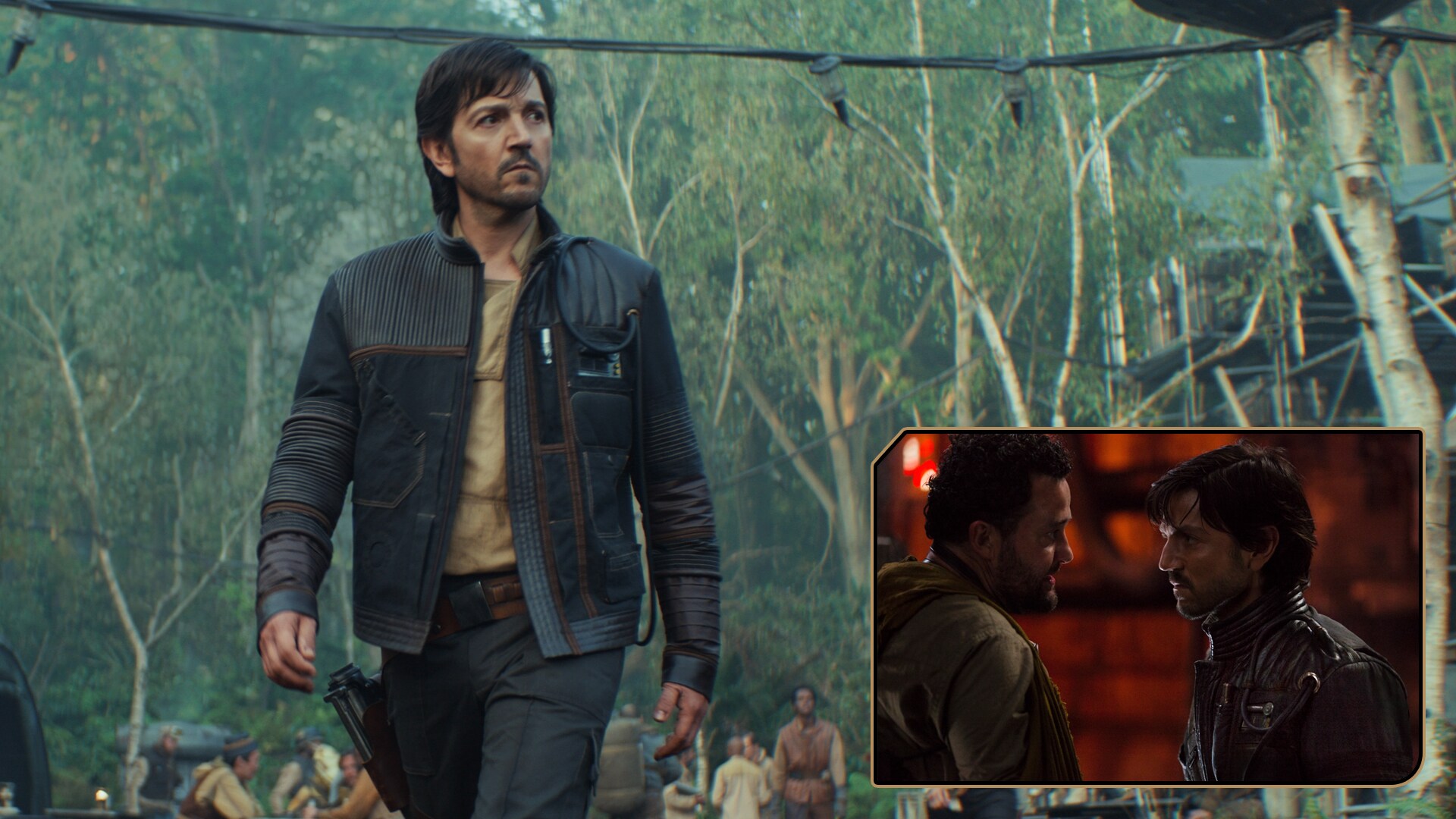 Cassian Andor’s Ring of Kafrene costume in Andor season 2.