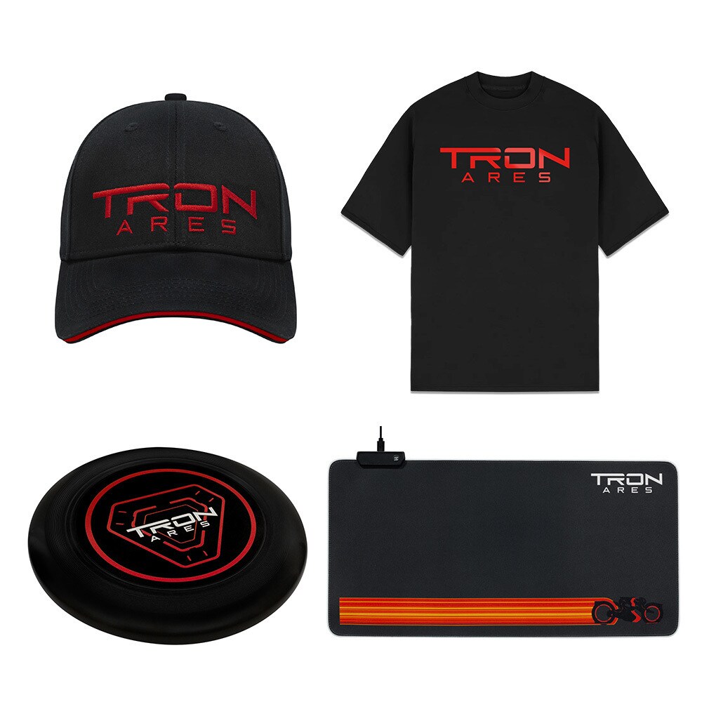 映画 TRON : A R E S「トロン:アレス」のTシャツとカタログ】です