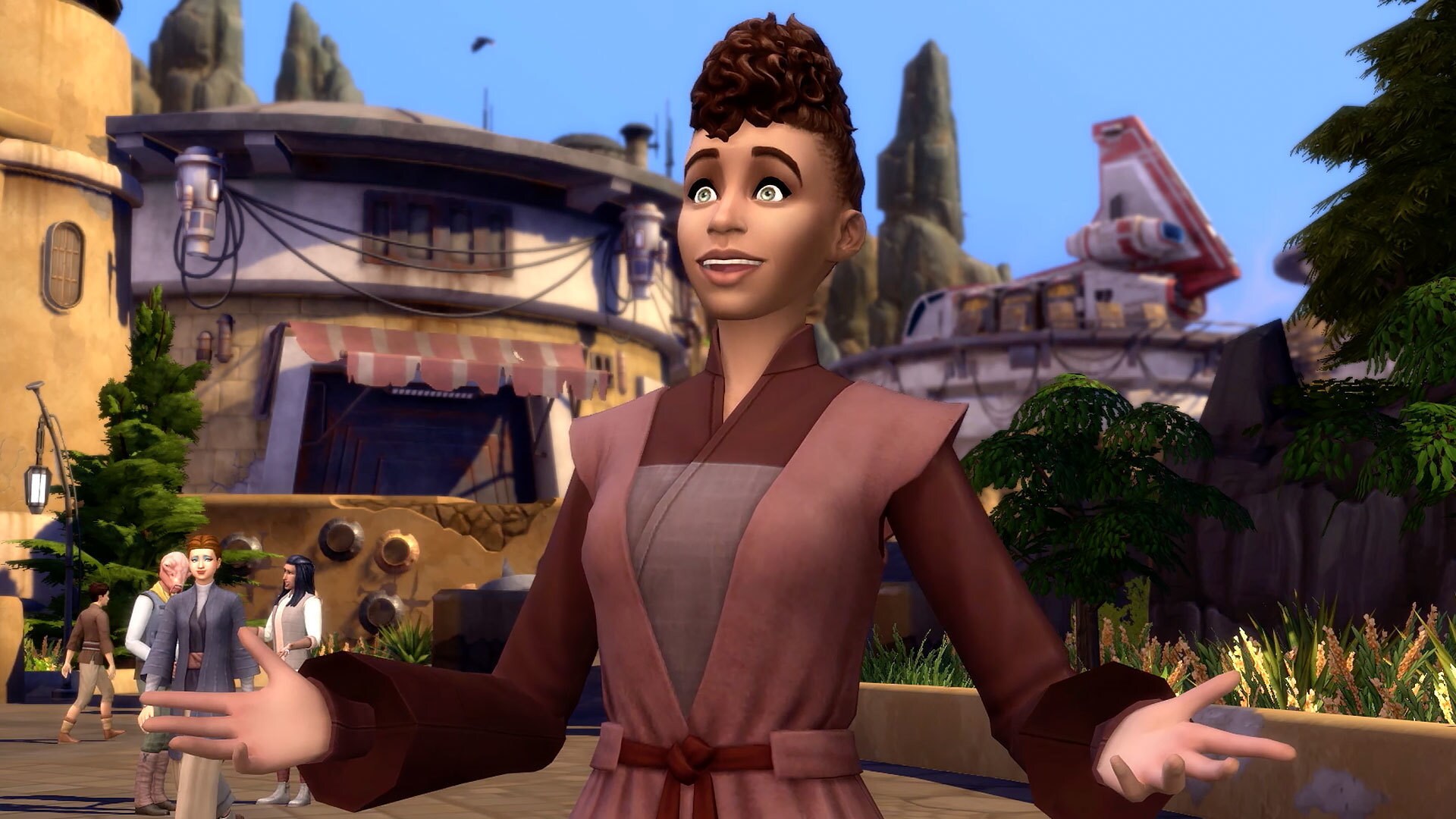 Official Gameplay Trailer The Sims 4 Star Wars Journey To Batuu