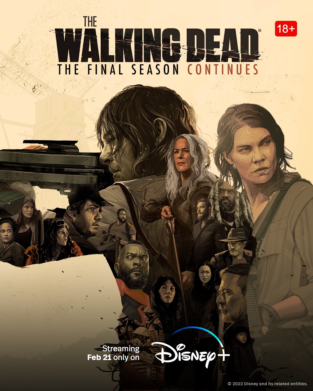 The Walking Dead S11B Key Art