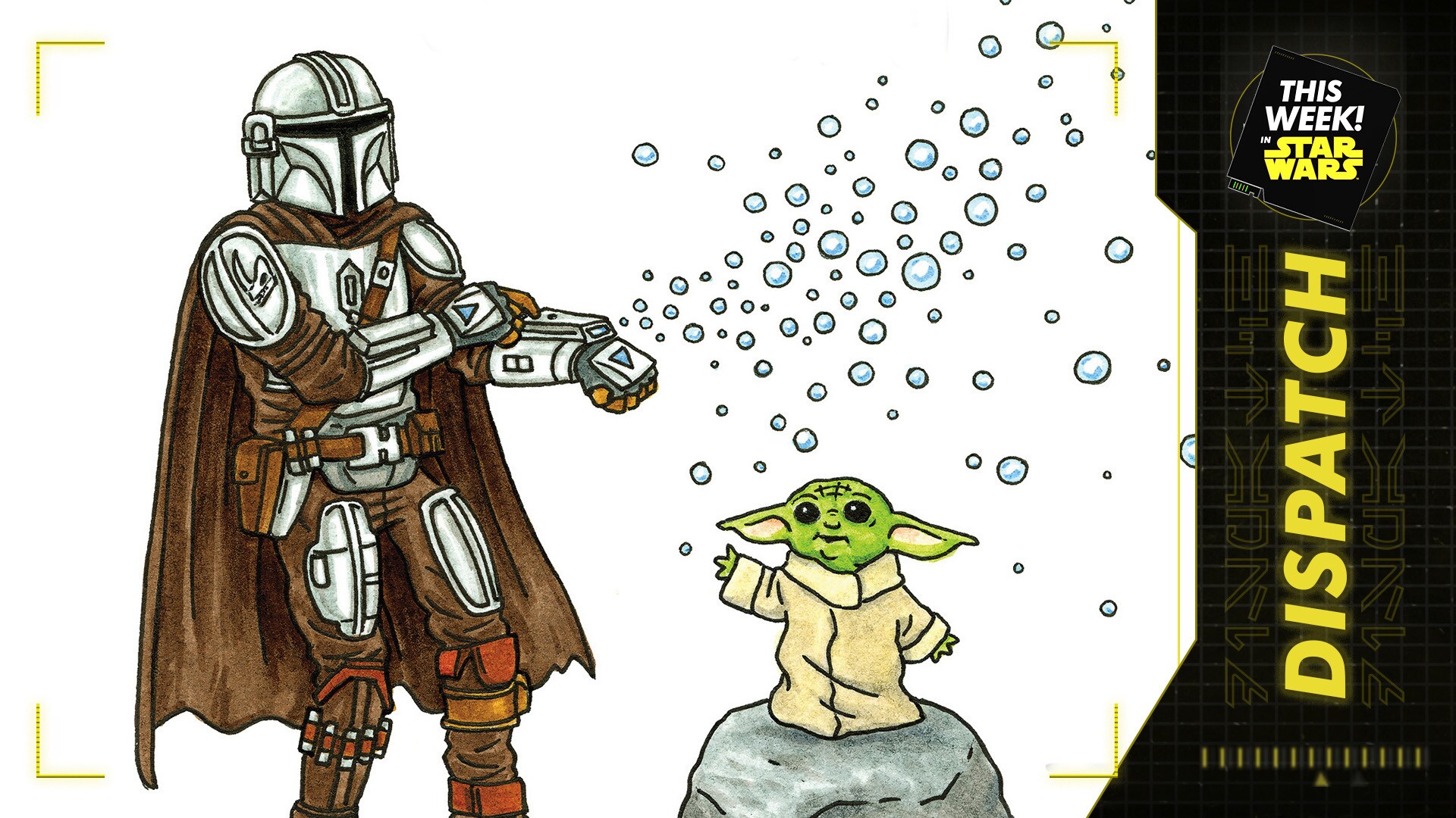 The Mandalorian and Child Cover and Art Reveal | This Week! in Star Wars Dispatch