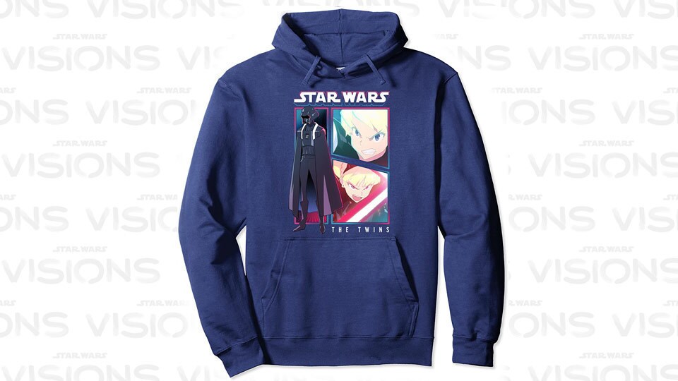 Star Wars Visions Twins Comic Poster Pullover Hoodie