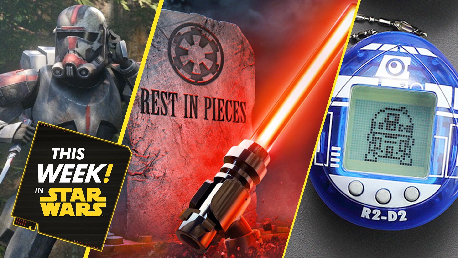 LEGO Star Wars Terrifying Tales, Tamagotchi R2-D2 Revealed, and More!