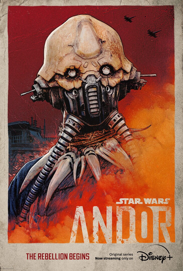 New “Star Wars: Andor” Character Posters Released Featuring Bix