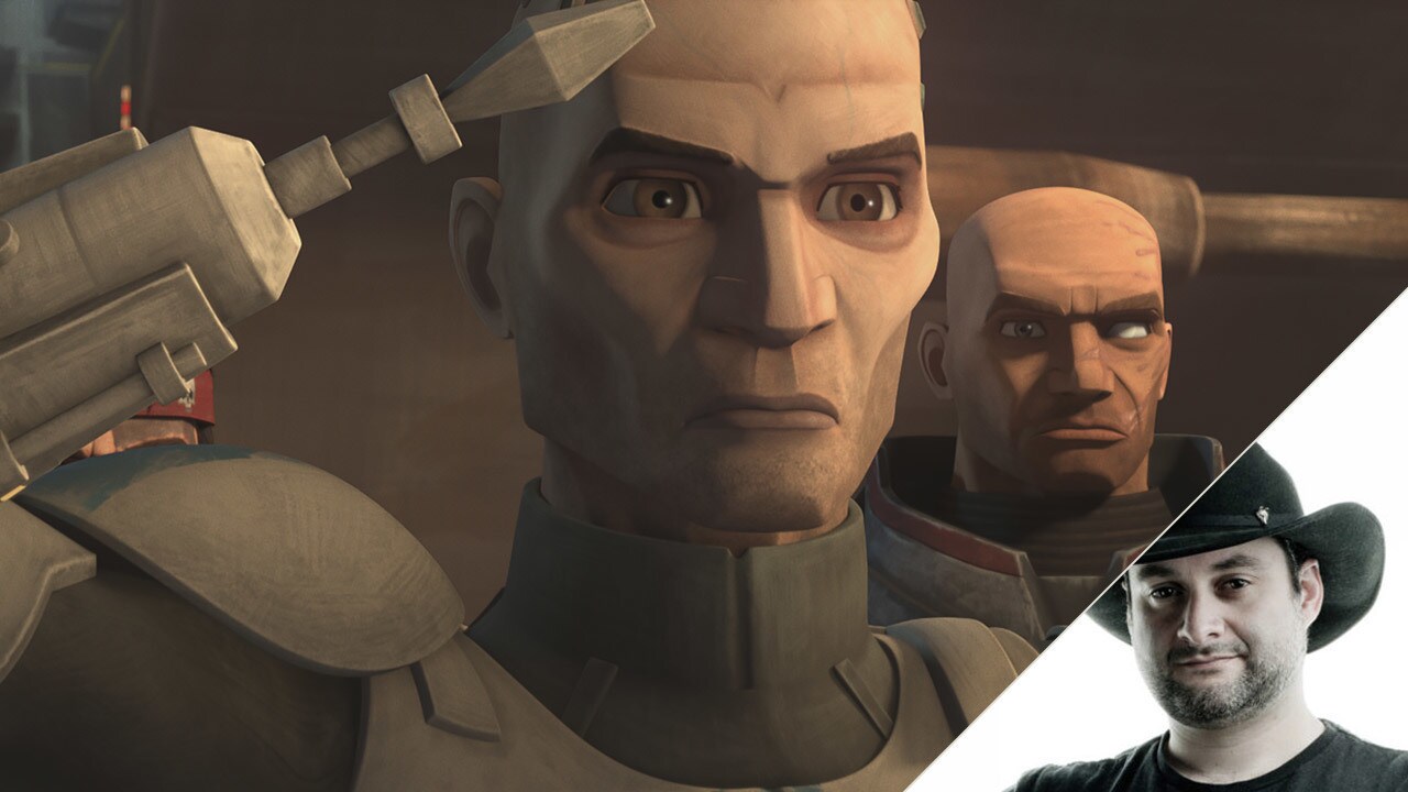 "It becomes a matter of progression for Echo -- that he's elevated to this squad of elite clones,...