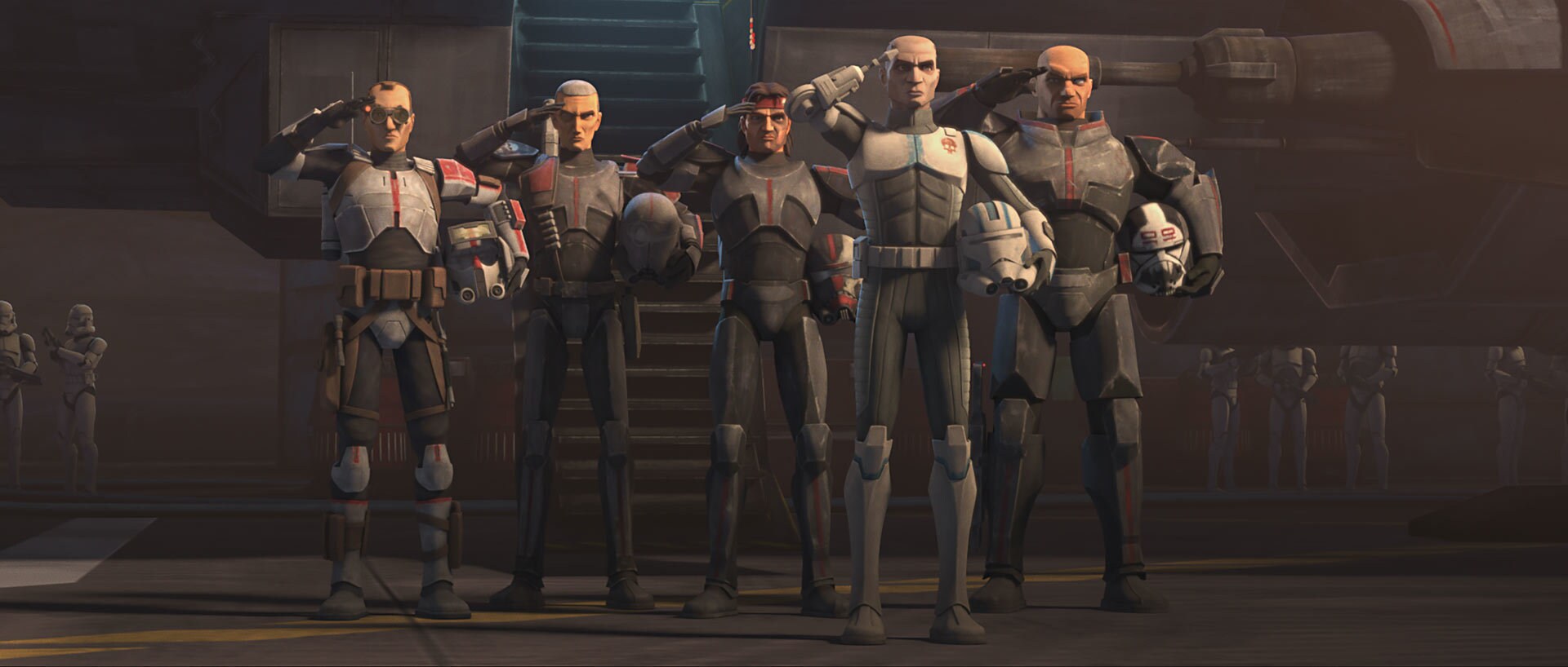 Back at the Republic base, the Bad Batch make Echo an offer. "Your path is different, like ours,"...